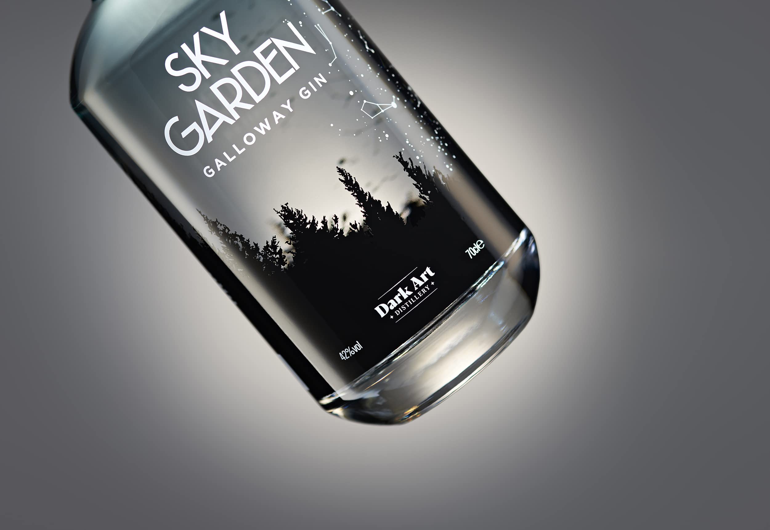 Sky Garden Galloway Gin 70cl, Kirkcudbright (42%) – Harris And Co - View #2