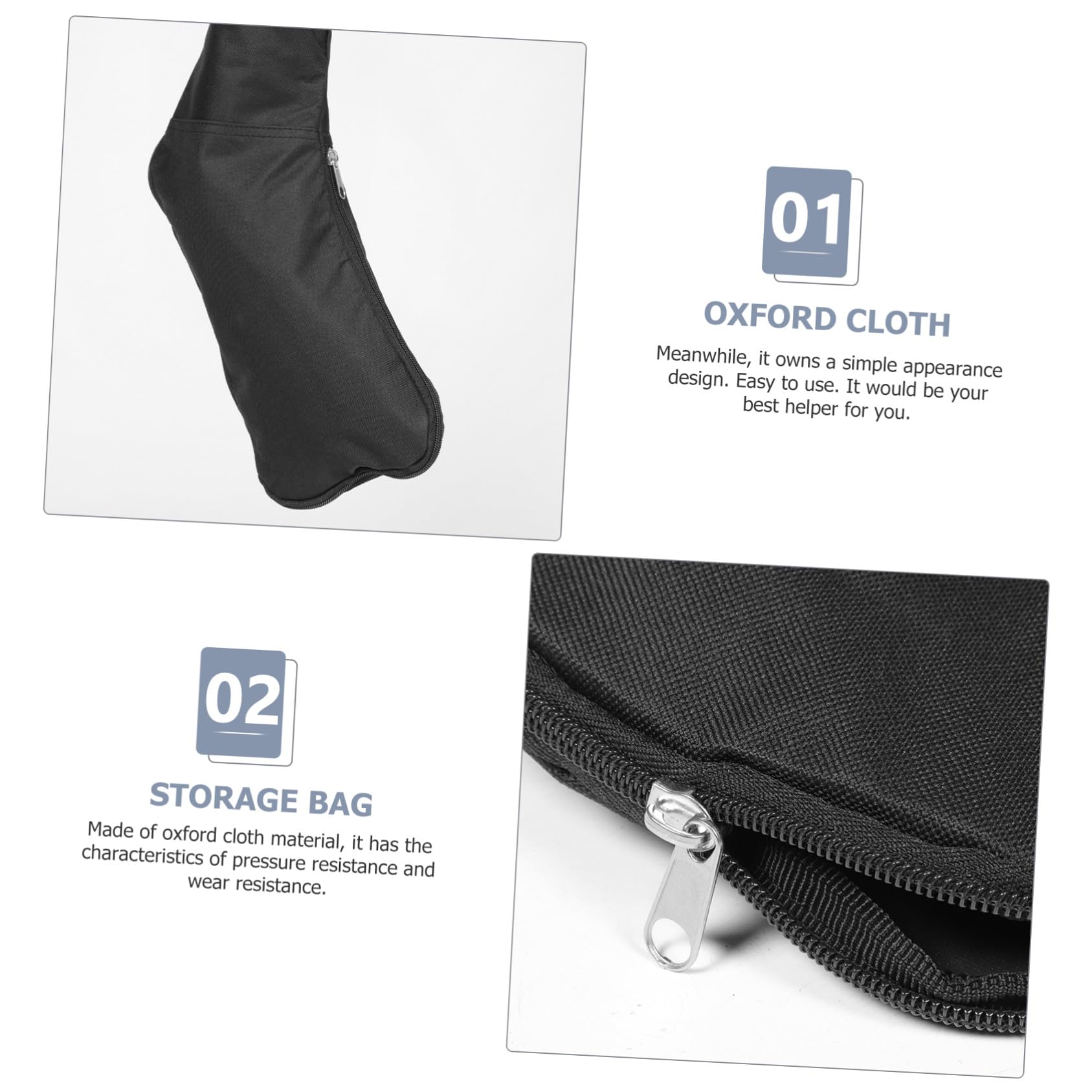 Bolsa Resistente al Desgaste y Presión de Tela Oxford para Palos de Hockey sobre Hielo Diseño Especial para Transporte Portátil y Almacenamiento Seguro