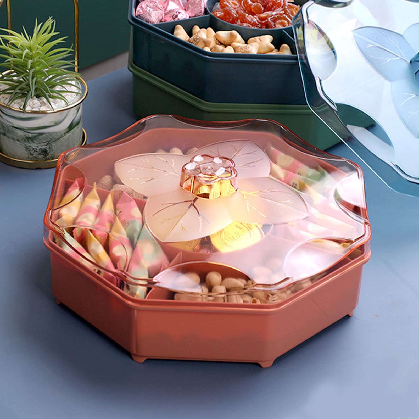 Set di 8 vassoi da portata per snack, frutta, dessert, vassoi in plastica per cucina, caffetteria, ristorante, festa, 35,6 x 22,9 cm