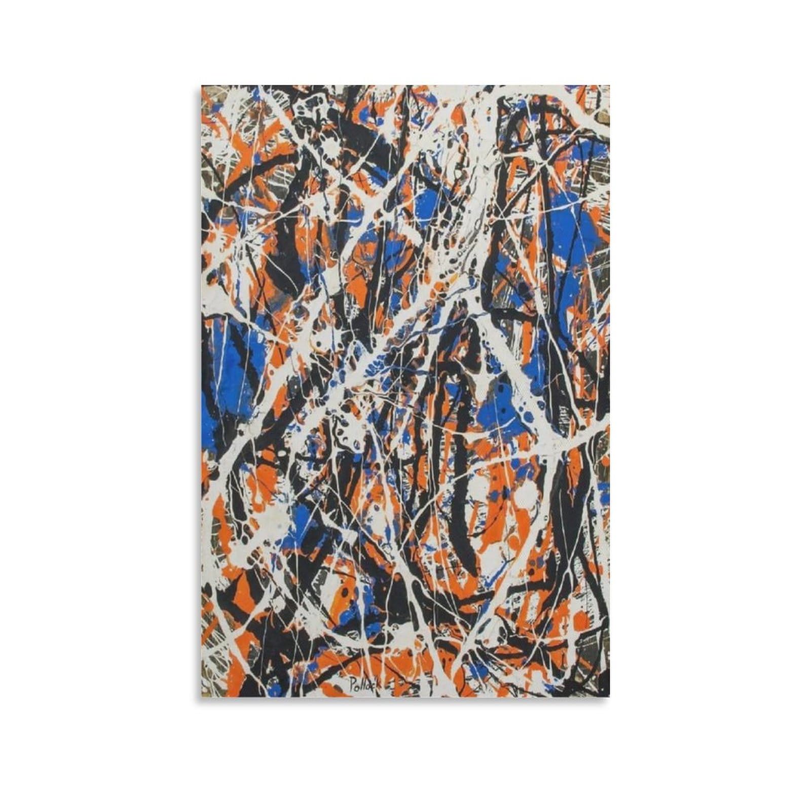 ジャクソン・ポロック 抽象絵画ウォールアート Amazon.co.jp: 有名なウォール アート。ジャクソン・ポロックの