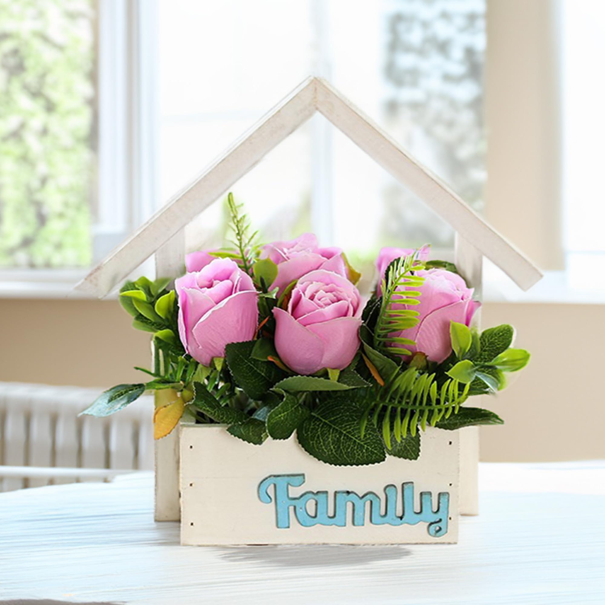 The Better Home Artificial Plants for Home Décor(25cm-Roses) Artificial Plants with Pot|Artificial Plants for Decoration|Home Décor Items for Living Room|Diwali Decoration Items Diwali Gifts (B0D739PYF7) Amazon Price History, Amazon Price Tracker