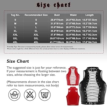 Amazon.com: Sxiwei Woman PU Leather Hollow Out Tank Top Lace