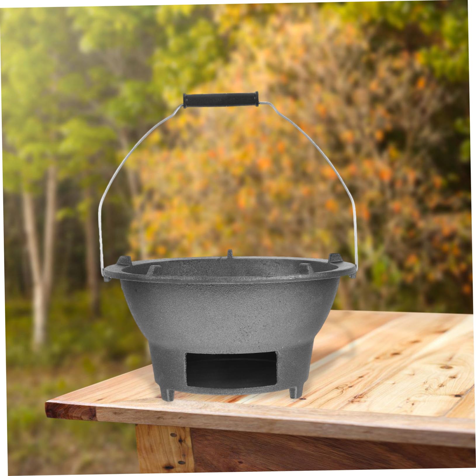 BESPORTBLE Mini Grill Ghisa Per Bbq Portatile Per Ed Barbecue Kettle Per e Picnic