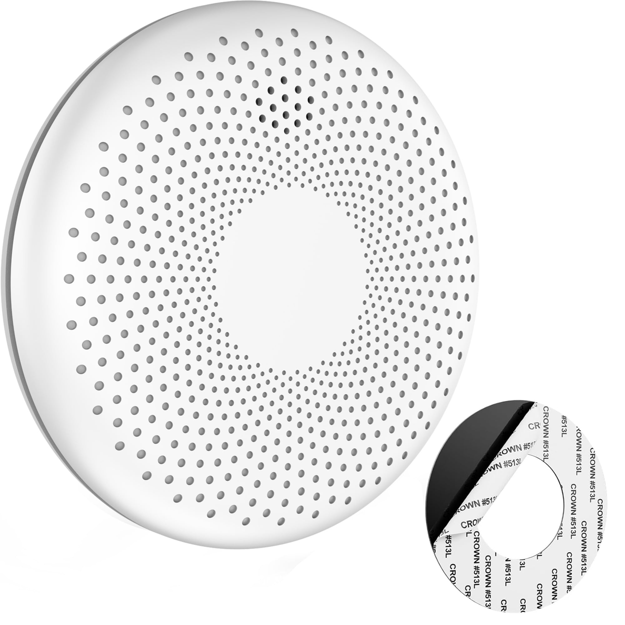 SAVS CS11R Vernetzbarer kombinierter Rauch und CO Melder – 10 Jahre Batterie – Rauchmelder und Kohlenmonoxid Melder – Extra dünnes Design – Kein LED-Licht – Montage ohne Bohren