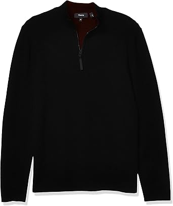 half zip merino jumper