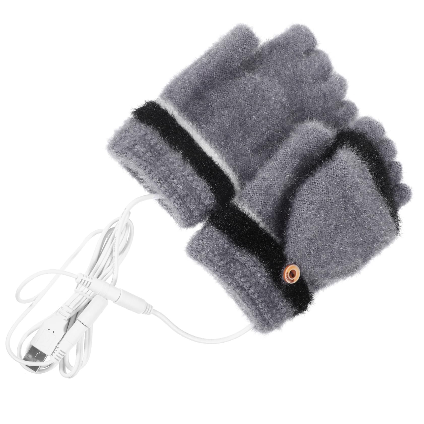 WOFASHPURET Skiing Warm Gloves Thermal Winter Outdoor Gloves Electric Heating Riding for Men/women