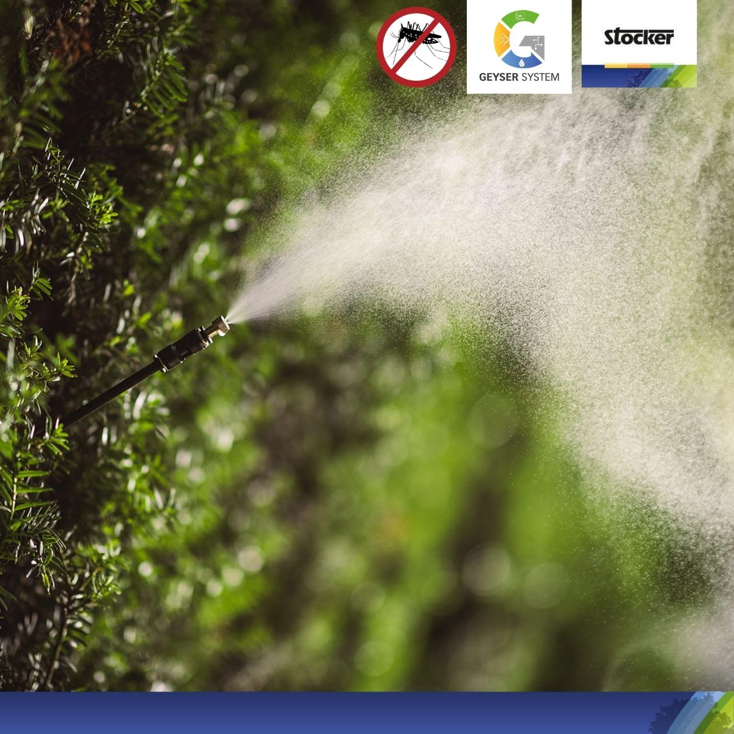 STOCKER – Linea Etokraft Pyrecip Blu Micro E Zanzaricida 5 L PMC – Trattamento Antizanzare per Esterni, Nebulizzatore, Giardino e Aree Verdi