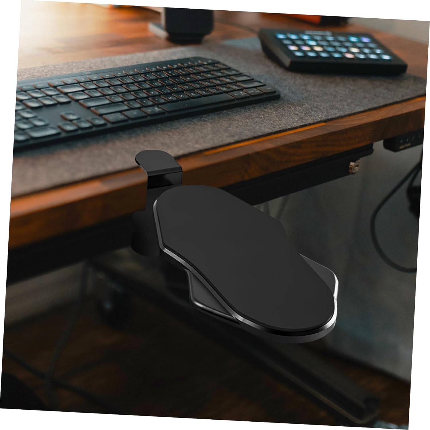 5pcs Computer Desk Arm Rest Gaming Wrist Rest Arm for Desk Wrist Support for Keyboard Elbow Extender