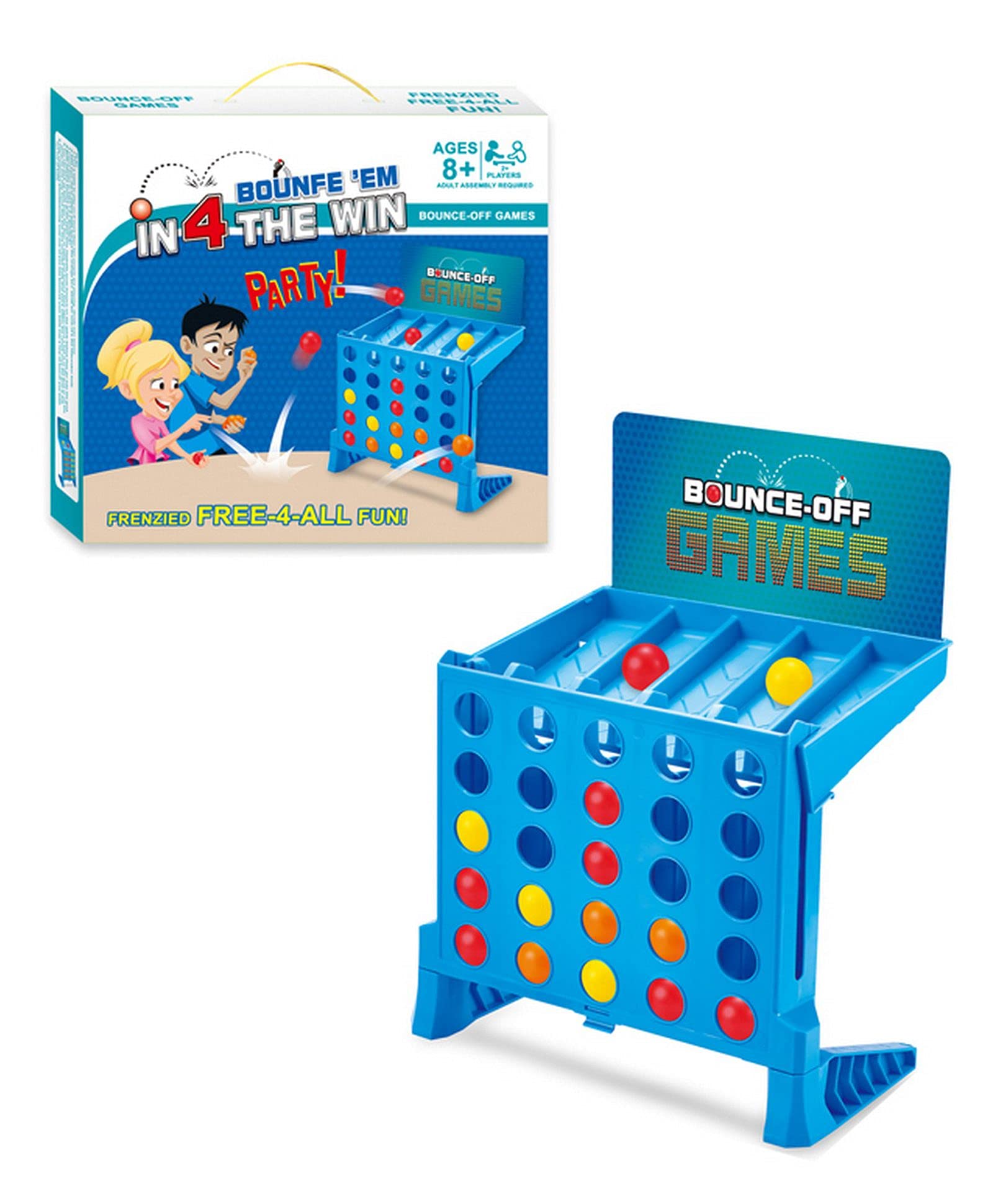 Buy Smartcraft 4 in a Row Board Game 25 Balls | Bounce Balls