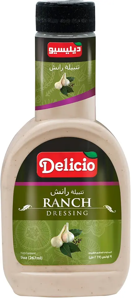 Delicio Ranch Dressing, 267 ml - Pack of 1