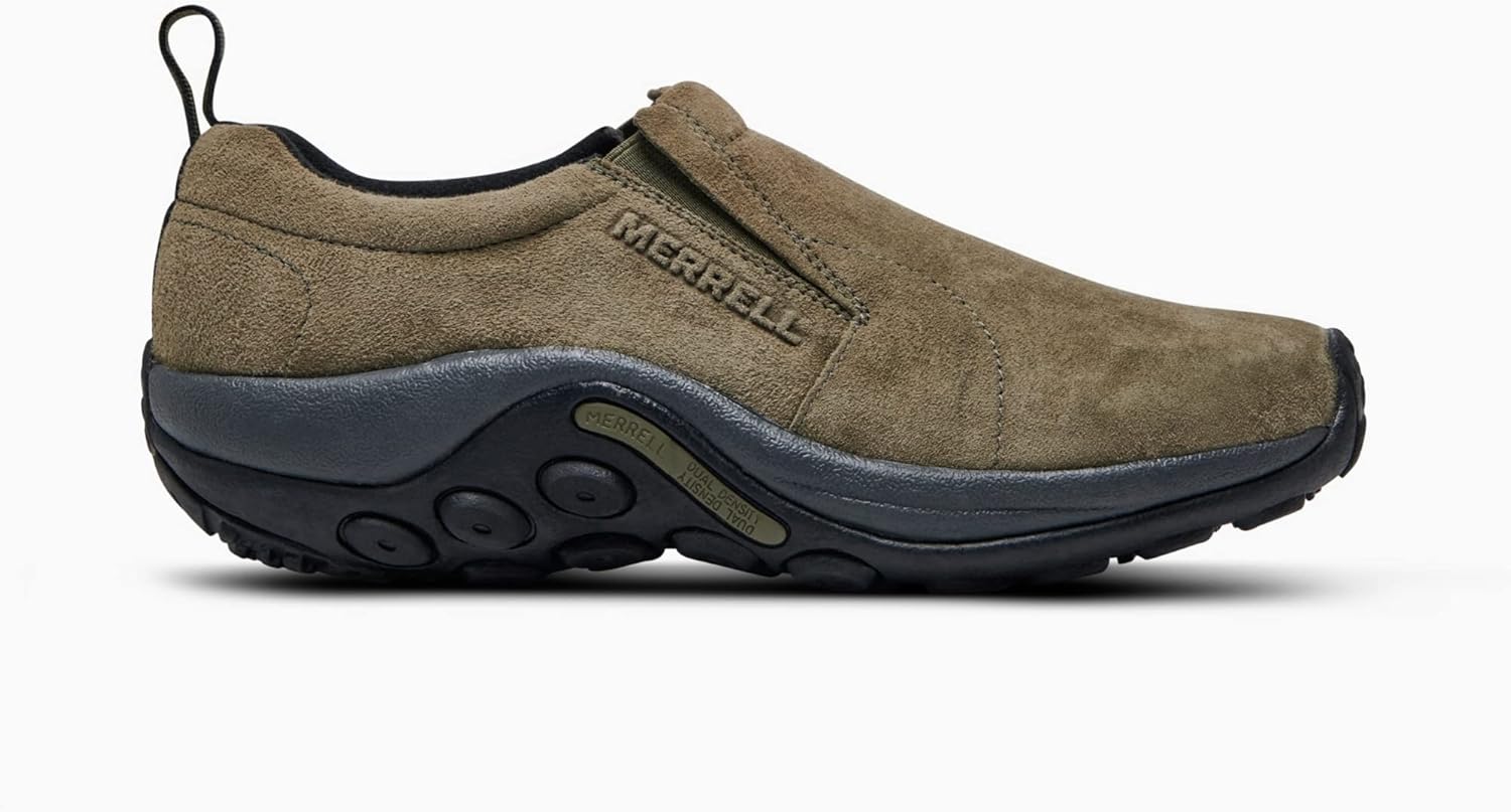 Merrell Men's Jungle Leather Slip-On Shoe 10 Dusty Olive