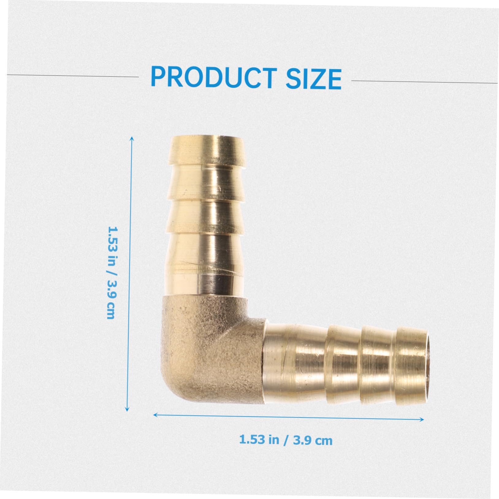Accesorios Pex 1/2 Codo 90° de Cobre 10 Piezas Amarillo | Conexión Rápida y Desmontaje Sencillo, Prevención de Fugas, para Latiguillos de Fontanería y Gas