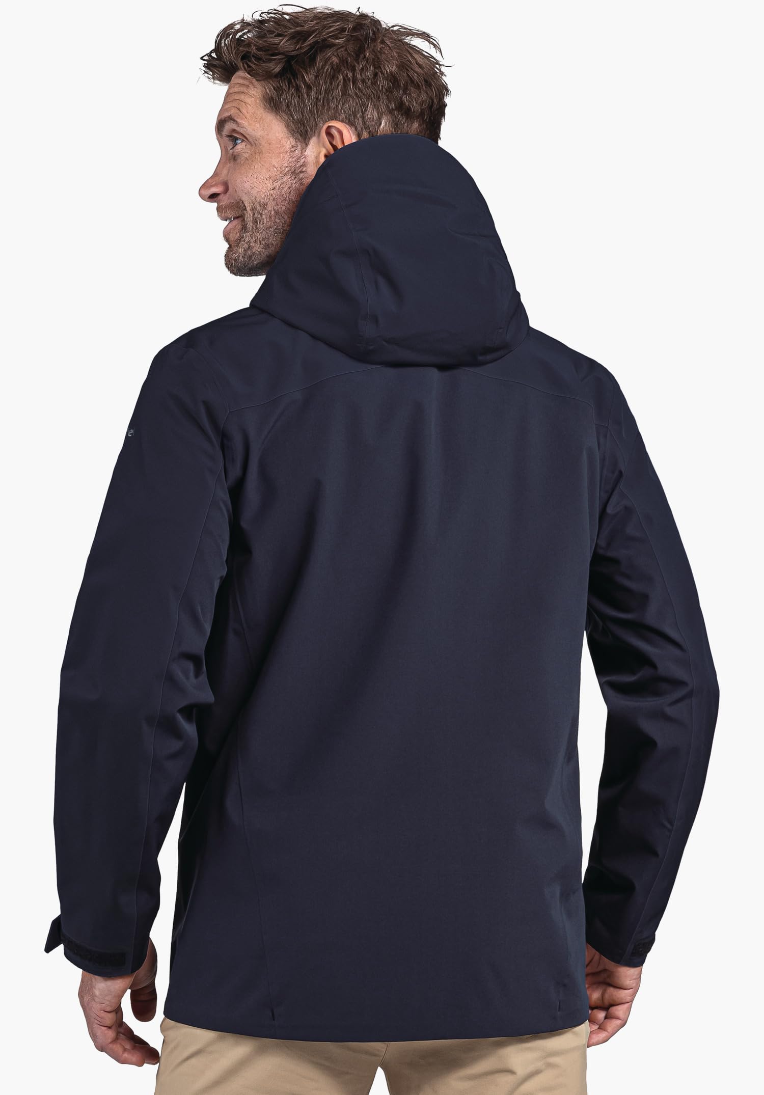 Schöffel Herren 2L Jacket Ankelspitz M, bequeme Outdoor Jacke, wasserdicht & atmungsaktiv, Regenjacke aus elastischem Venturi Material, praktische Innentasche