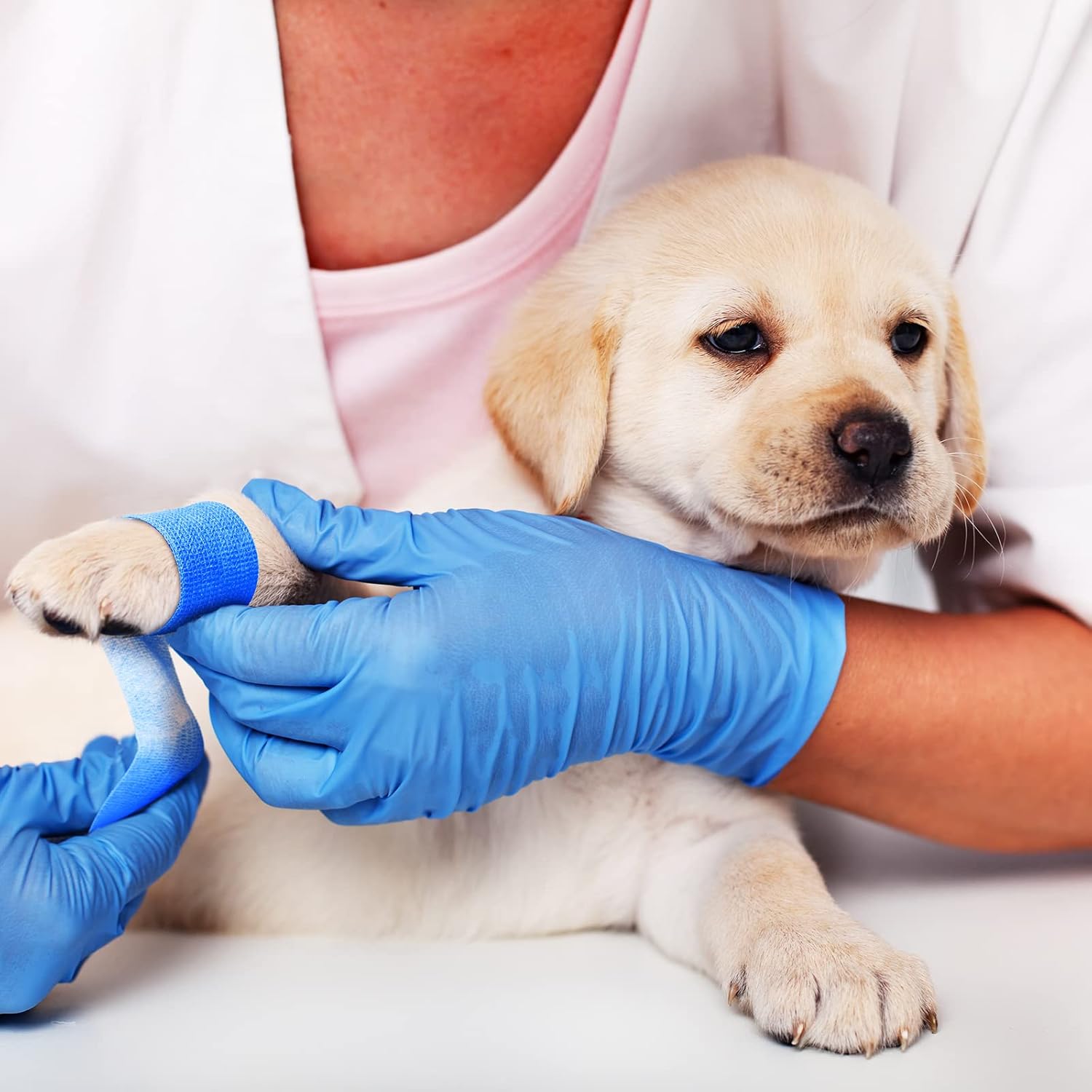 Treela 96 Pack Self Adhesive Bandage Wrap 2 Inch x 5 Yard Self Adherent Cohesive Bandages Elastic Athletic Sports Tape Breathable Wound Tape for Stretch Athletic Wrist Ankle(Multiple Colors) - Image 6