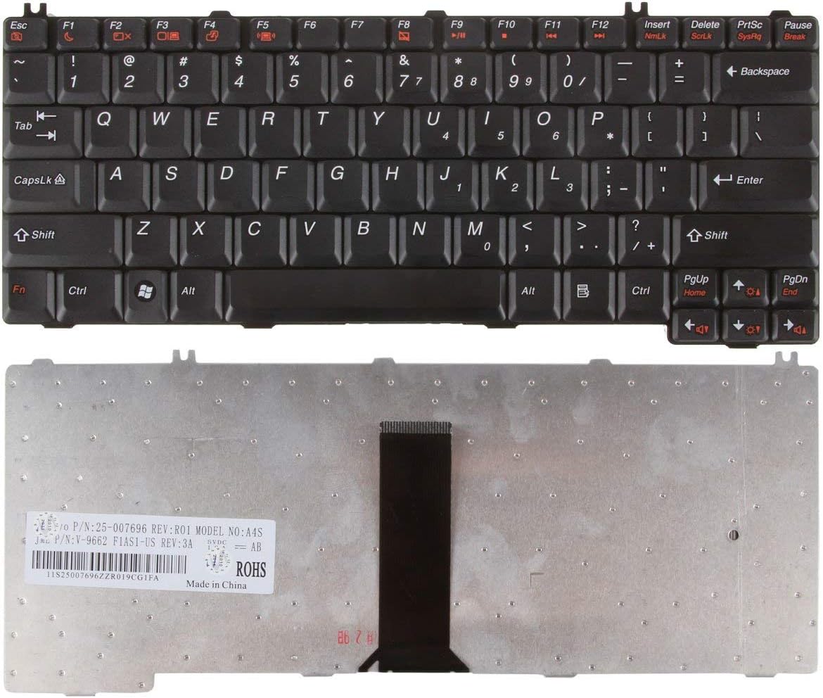 SellZone Laptop Keyboard Replacement for Lenovo Ideapad 3000 G400 G410 N100 C100 C461 C462 C466 C467 K031830A1