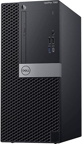 Miniatura 2 de Dell OptiPlex 7060 Tower Computadora de escritorio de alto rendimiento, Intel Six Core i7-8700 hasta 4.6GHz, DDR4 de 16G, SSD 512G, WiFi, BT,