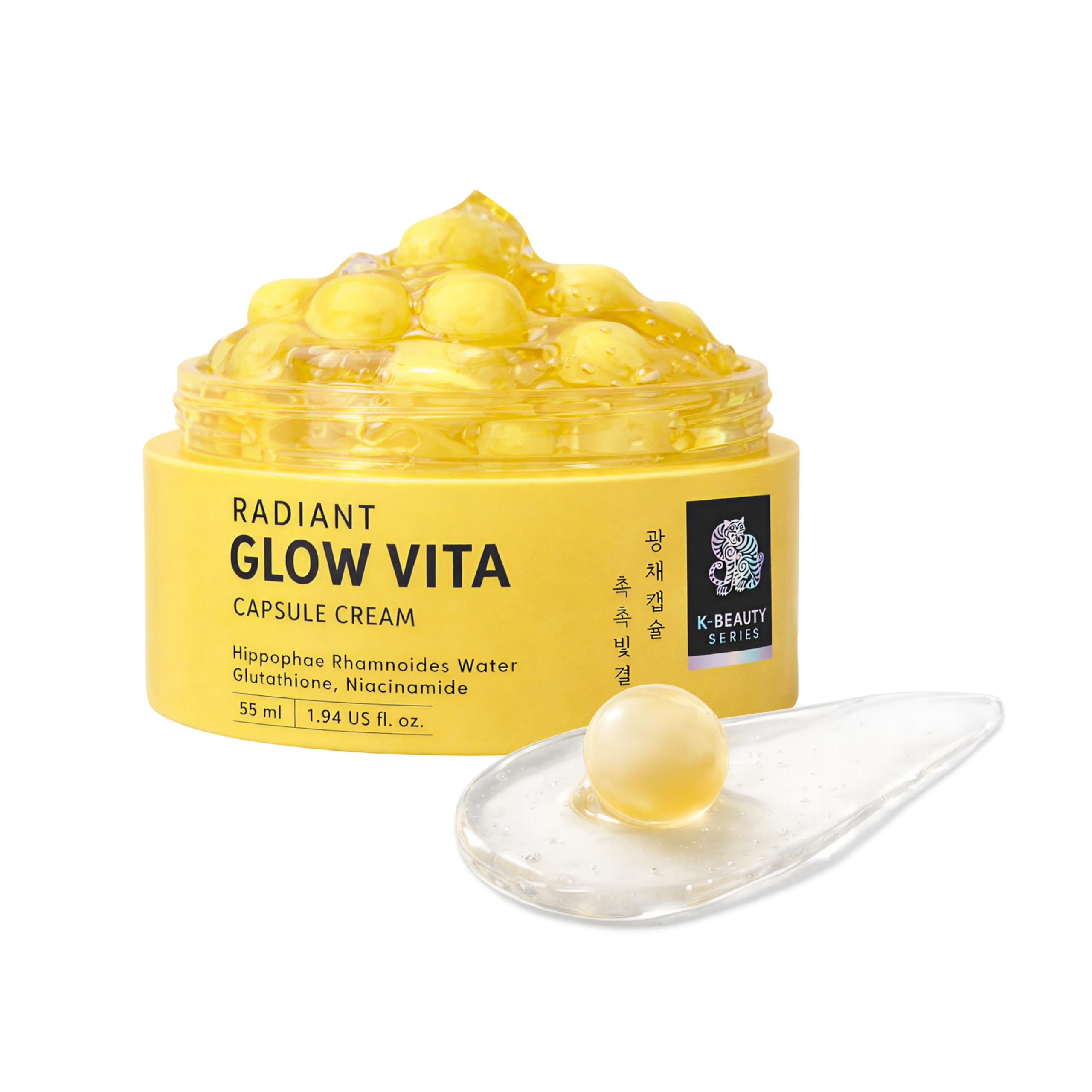 glutathione for skin near me Kiss NEW YORK Glow Vita Capsule Cream with Vitamin C, Hydrating Gel Face Moisturizer Targets Dark Spots & Uneven Tone Radiant Glass Glow Skin, Niacinamide & Korean Skincare (1.94 Color:Silver Silk GHK Basic - 50MG vitamin c cream