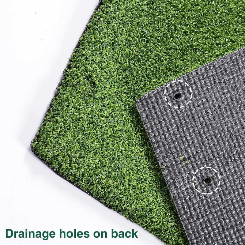 Golf Putting Green Artificial Grass Turf, 3FT x 10FT Indoor Outdoor Golf Training Mat with Realistic Synthetic Fake Turf, Multi-Sport Use for Baseball, Football, Gym