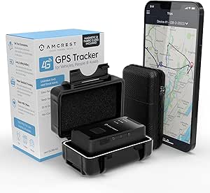 Amcrest GPS GL300 GPS Tracker for Vehicles (4G LTE) - Portable Mini Hidden Real-Time GPS Tracking Device for Vehicles, Cars, Kids, Pets, Assets, Text/Email/Push Alerts, Twin Magnet Weatherproof Case asin的图片