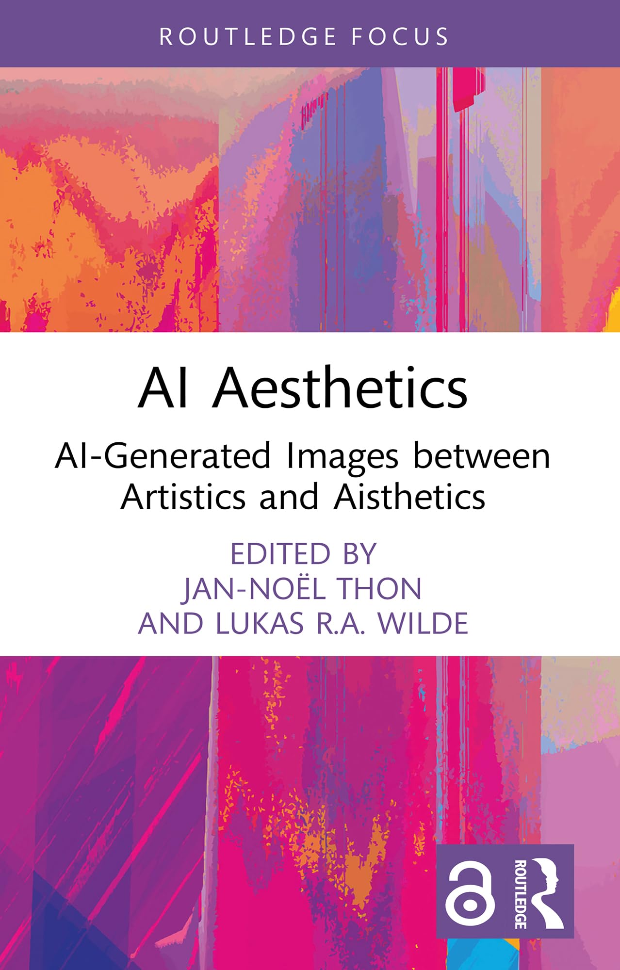 Livre AI-Generated Images Artistics Routledge Focus édition anglaise médias