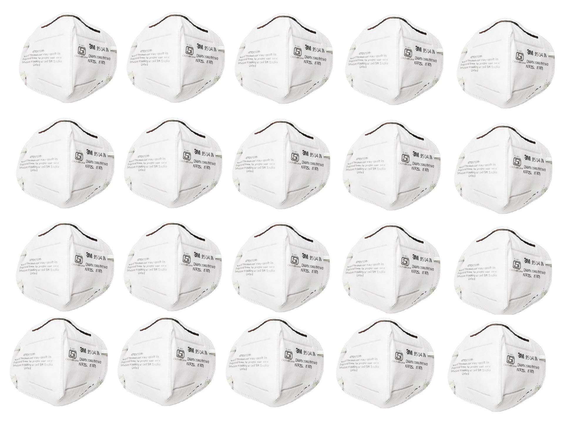 3M 9504IN Particulate Respirator Pack of 20 (B07SD3RJR3) Amazon Price History, Amazon Price Tracker