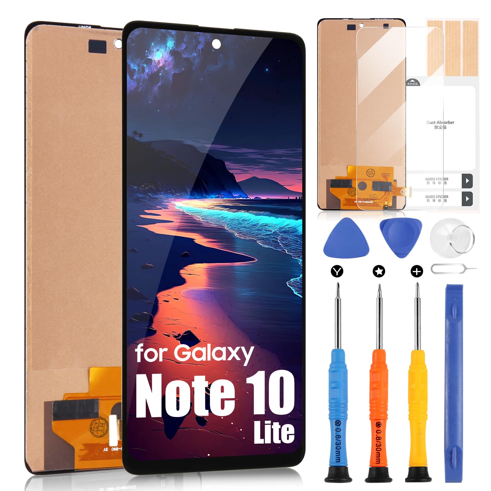 Écran LCD pour Samsung Note 10 Lite : Solution Afficheur Brisé et Tactile Bloqué - 8