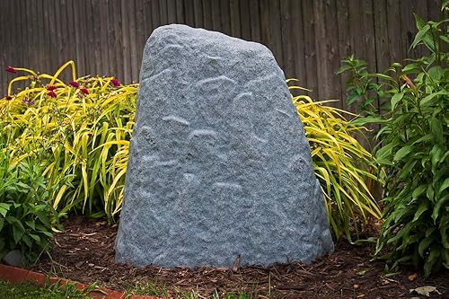 Vista 75 de Emsco Group Roca decorativa de paisaje ligera, de bajo perfil, granito, 2271 Granite