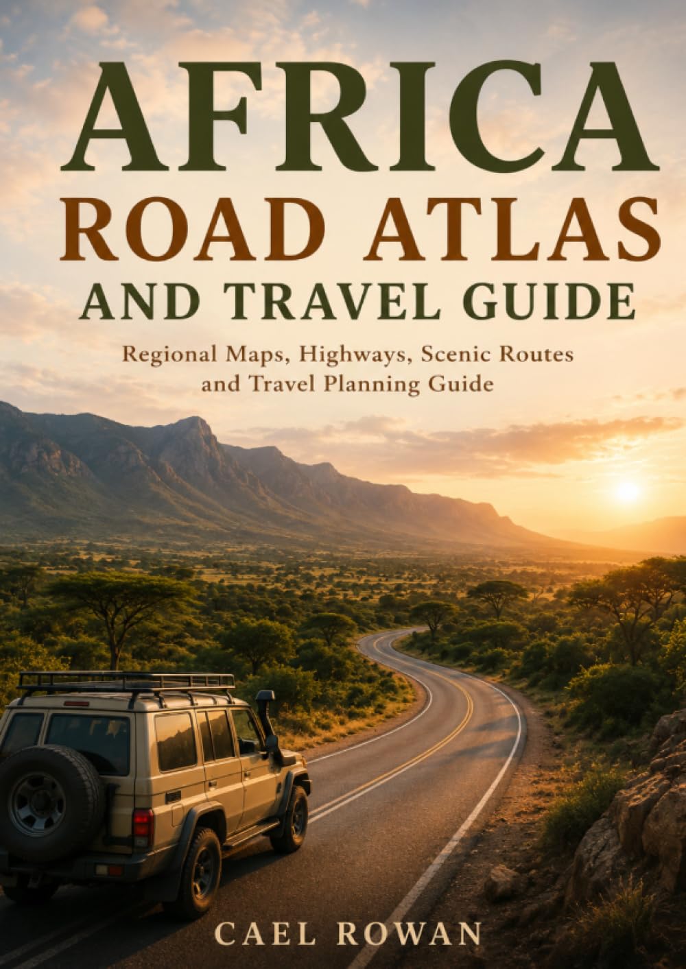 Africa Road Atlas and Travel Guide: Regional Maps, Highways, Scenic Routes and Travel Planning Guide
