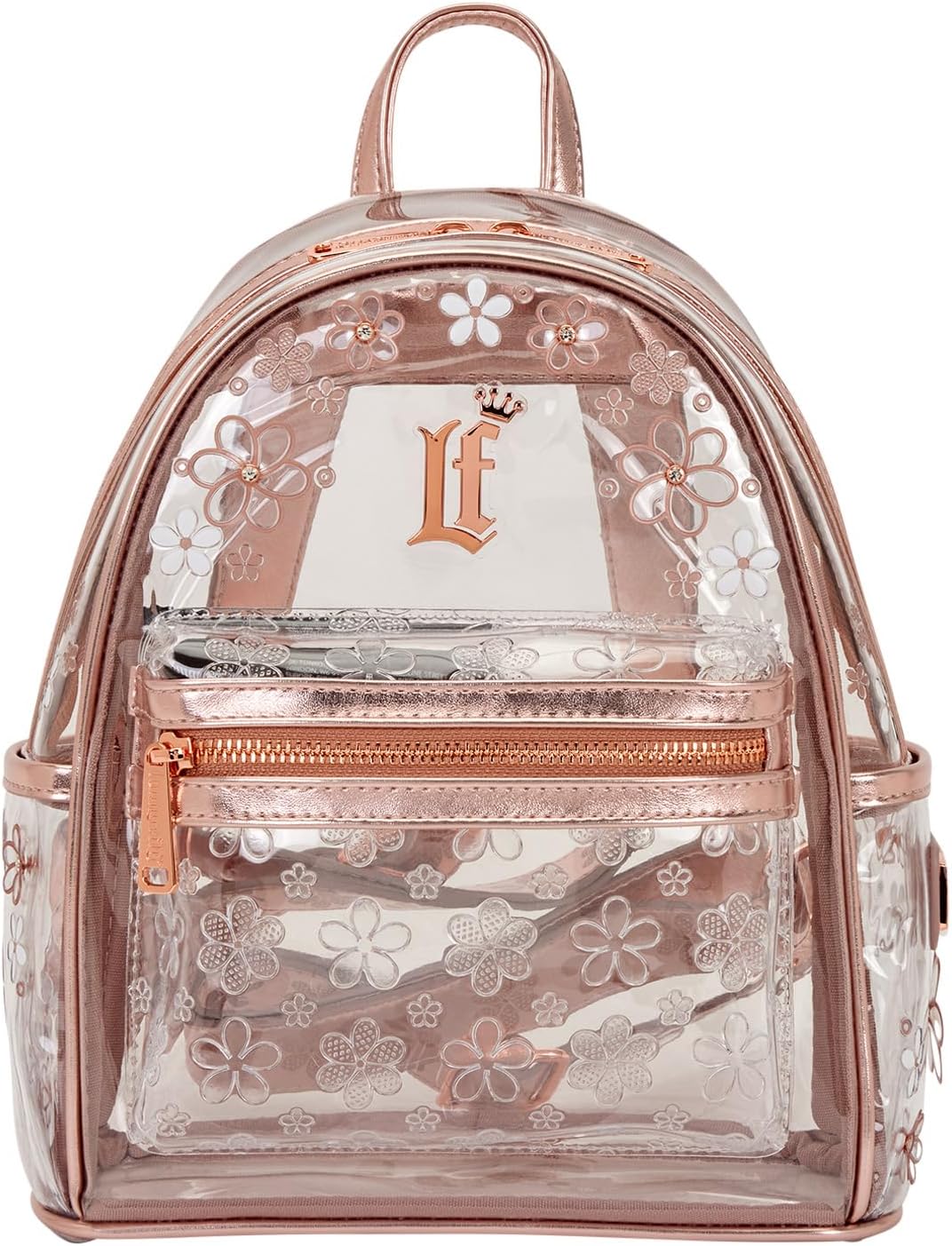 Loungefly Clear Floral Mini Backpack