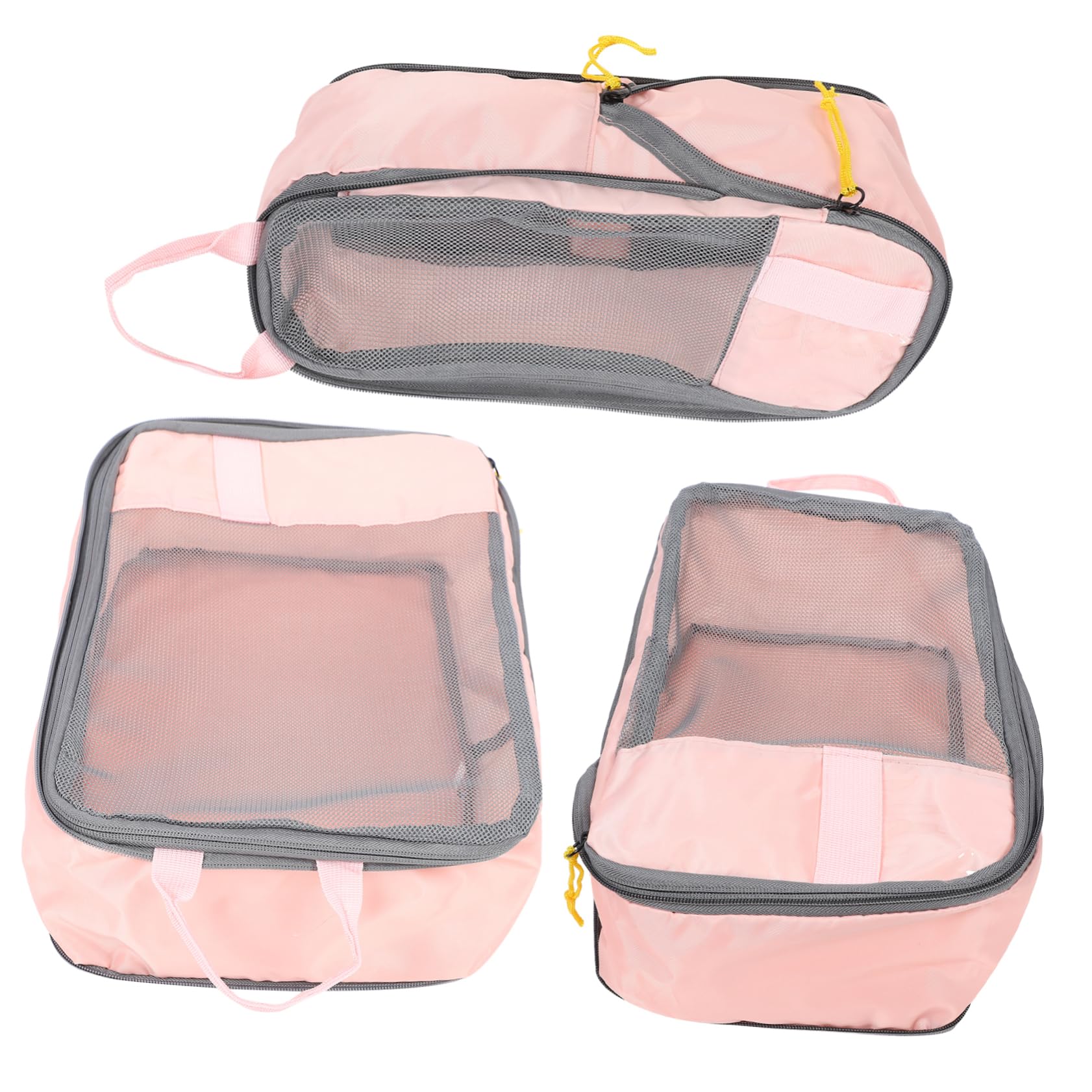 LIFKOME 3stücke Kompressions-packwürfel-Organizer-Beutel aus Reisegepäck-Organizer Kleidersäcken Schuhbeuteln und Kulturbeuteln für Reisen und Zuhause