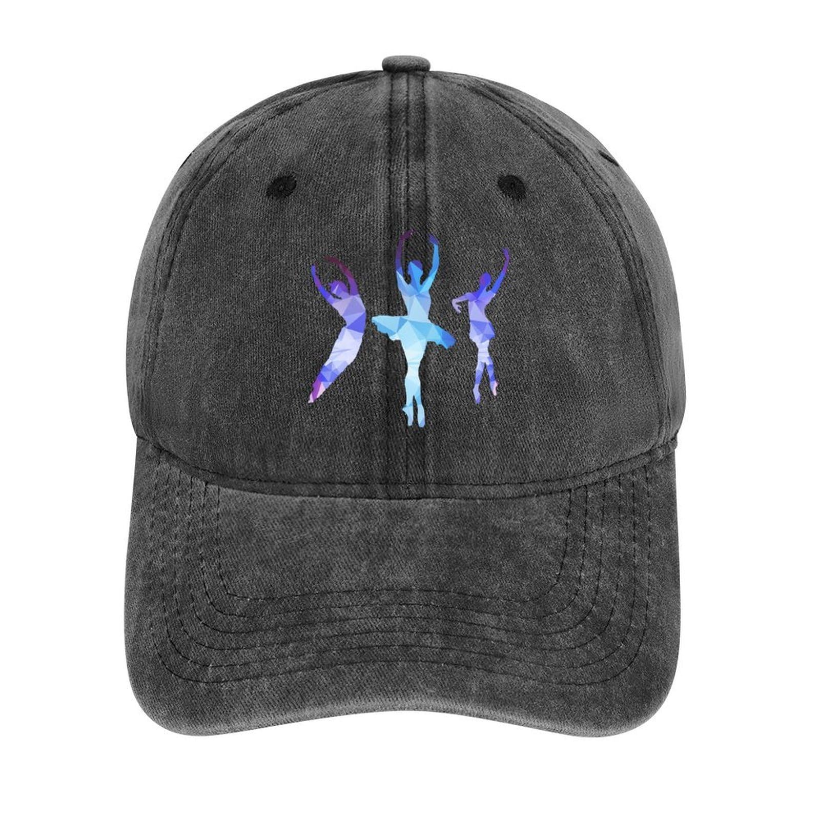 JLXRBFDA Ballet Dancer Unisex Baseball Cap Adjustable Trucker Caps Dad Hat Visors Hats Golf Running Sports