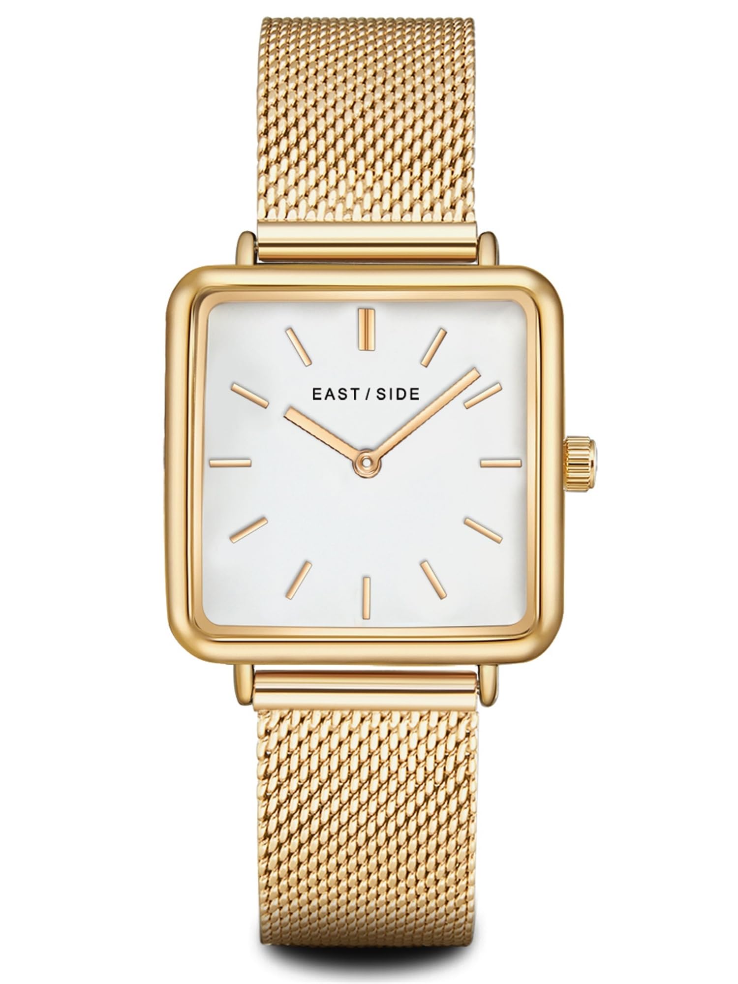 Eastside Damen Uhr Metall-Legierung gelbgold Quarzwerk