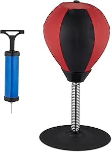 Punching Bag Desktop Punching Bag Stress Buster With Suction Cup Desk Table Boxing Punch Ball