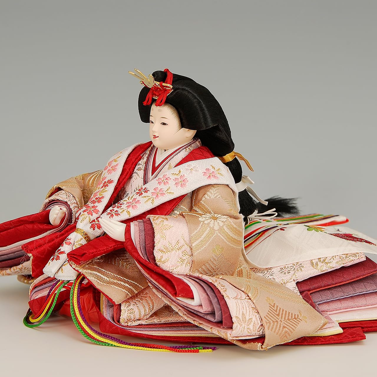 Amazon.co.jp: K-327収納飾り 雛人形 京都西陣帯 : Toys & Games