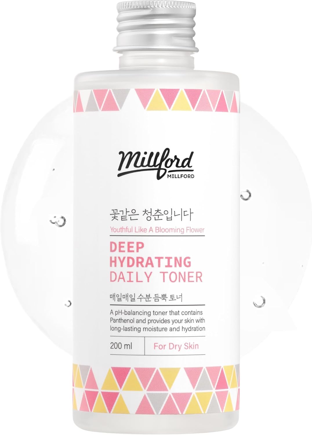 Deep Hydrating Daily Toner 6.76 fl oz (200 ml) - pH-Balancing, Alcohol-Free & Fragrance-Free Toner with Panthenol (Vitamin B5) & Betaine to Strengthen Moisture Barrier, Korean Skincare