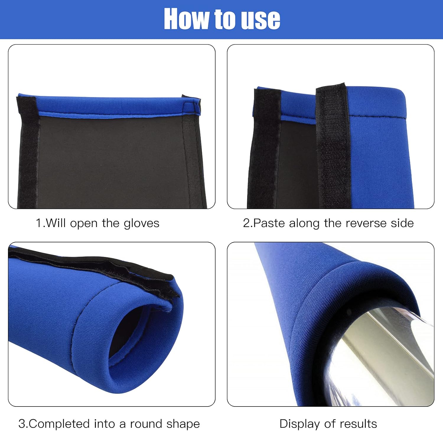 Broadsheet 47In Swimming Pool Handrail Safety Cover, 6.9Inch in Diameter, Safety Rail Covers for Pool Railings for Inground Pools, Hand Rails Accessories for Spa Entry Handrails (Royal Blue) : Patio, Lawn & Garden