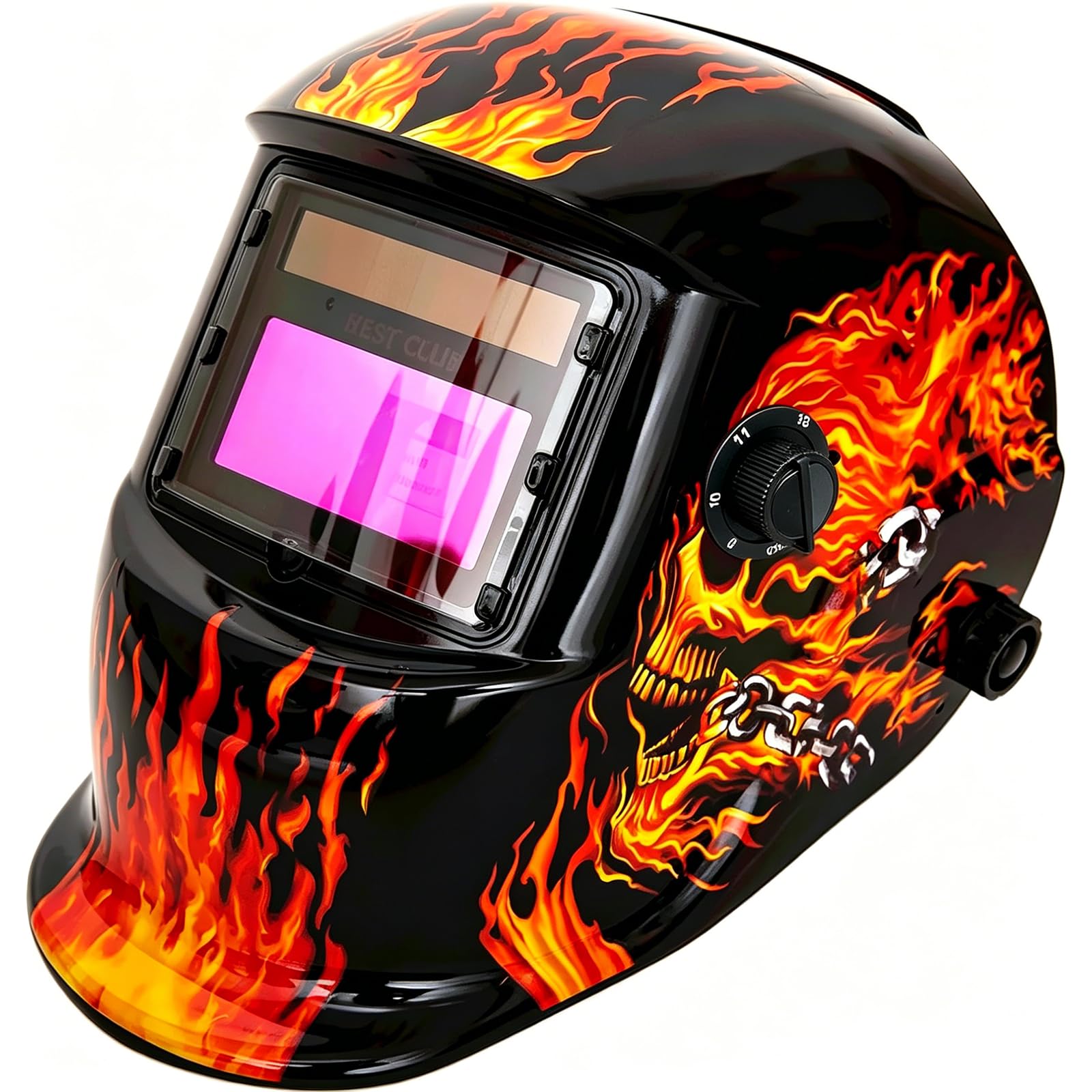 BESTCLUB Welding Helmet - Auto Darkening & Solar Powered -10