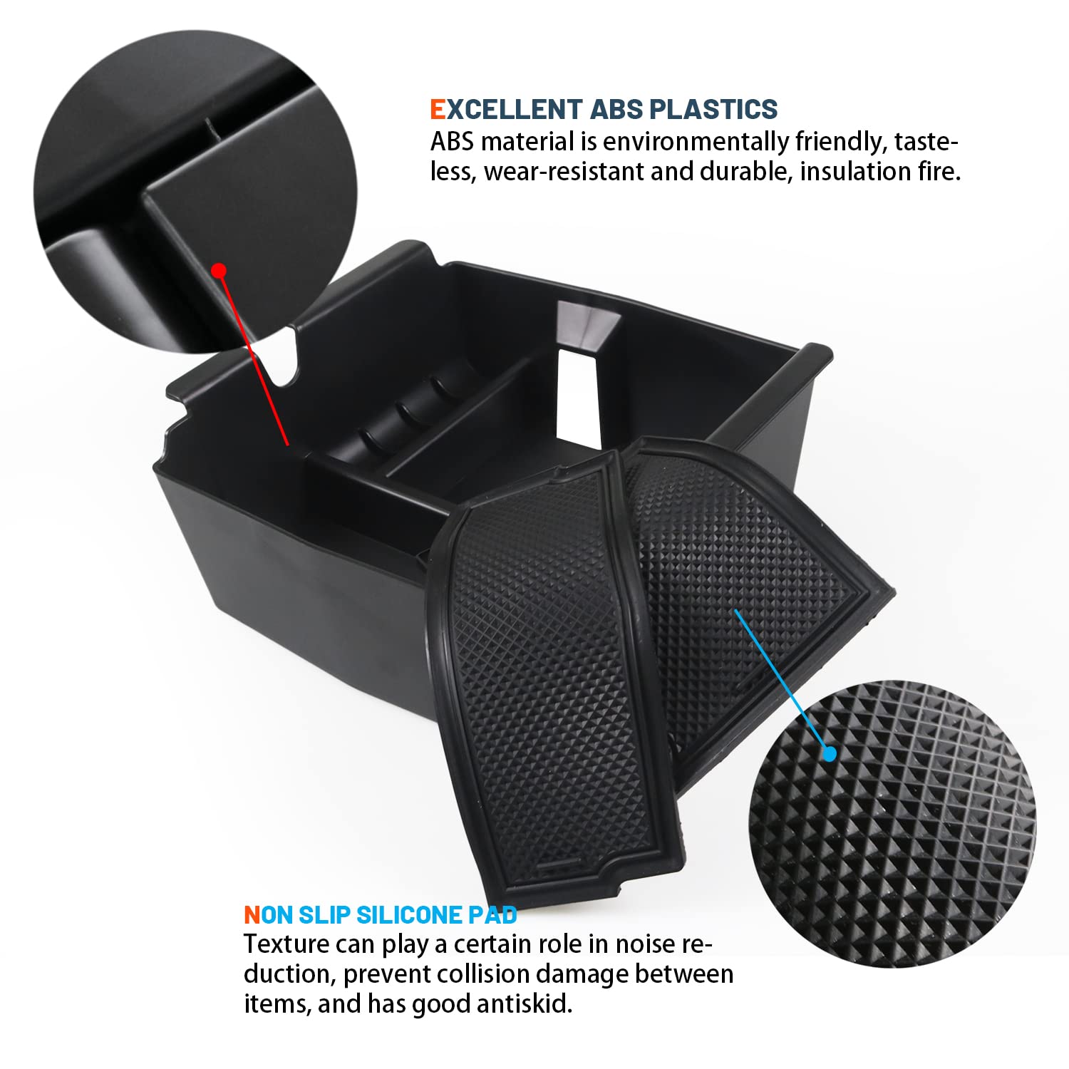 Organizzatore Vano Portaoggetti Per Jeep Wrangler JL E Gladiator JT 2018-2024 - Foto 13