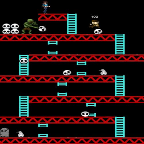 Zombie Kong 1 Platform Game