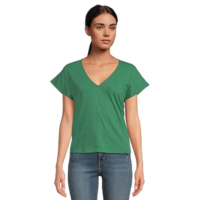 Michael Stars Tobi V neck T Shirts Women