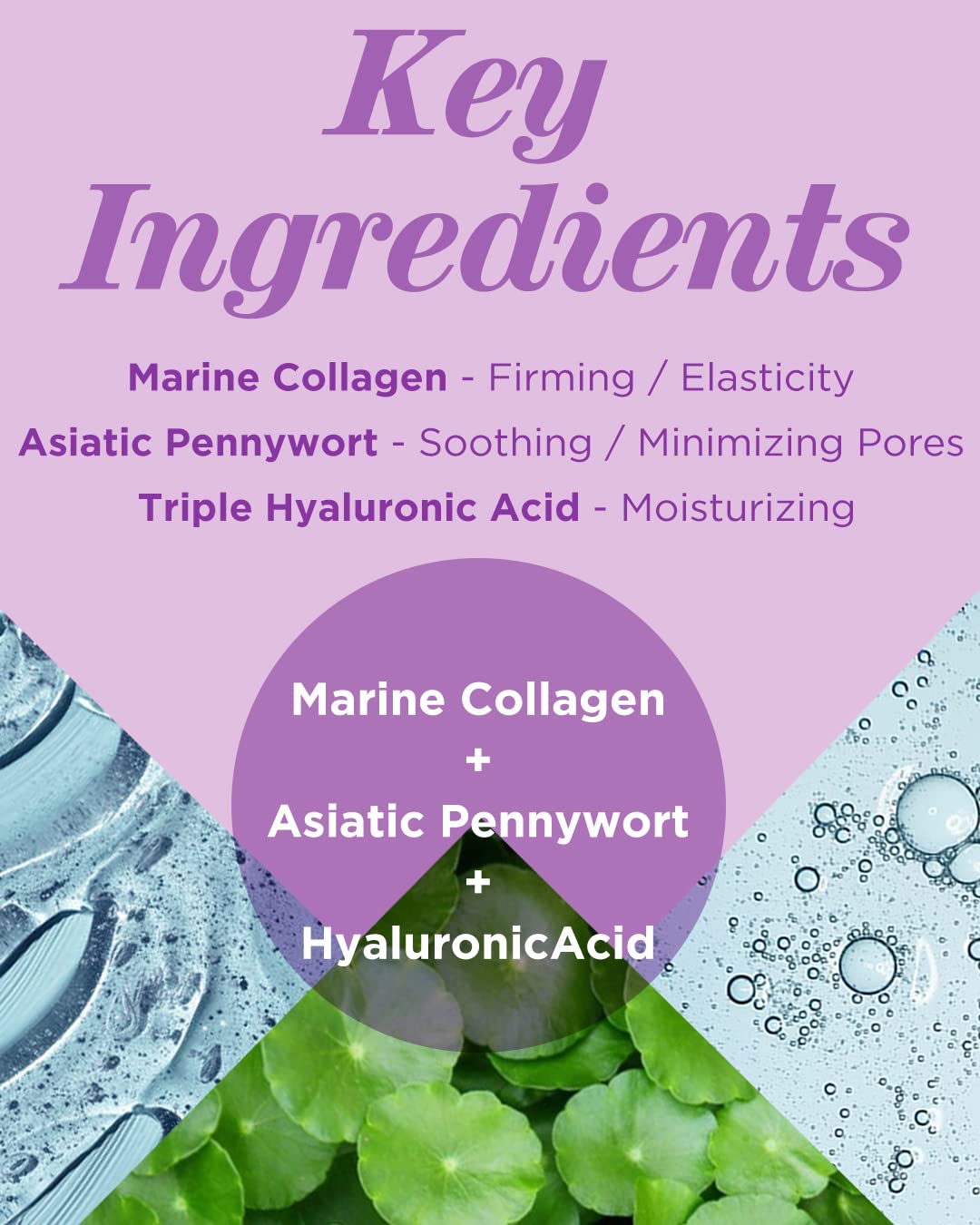 Touch in Sol Hydrating Face Moisturizer Gel Cream 1.76 oz. – Plumped Up Lightweight Day and Night Cream with Hyaluronic Acid and Collagen - Pretty Filter Waterful Glow Cream - Image 6