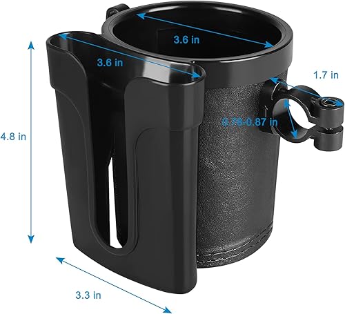 Miniatura 7 de Accmor Portavasos para bicicleta 3 en 1 con soporte para teléfono celular y llaves, soportes para botellas de agua para bicicleta, soporte universal