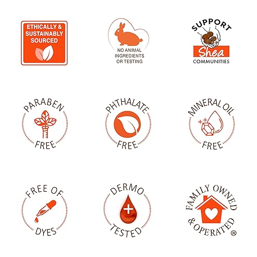 Miniatura 9 de Palmer's Bálsamo de manteca de karité africano crudo, hidratante corporal nutritivo para piel áspera y seca, 7.25 onzas