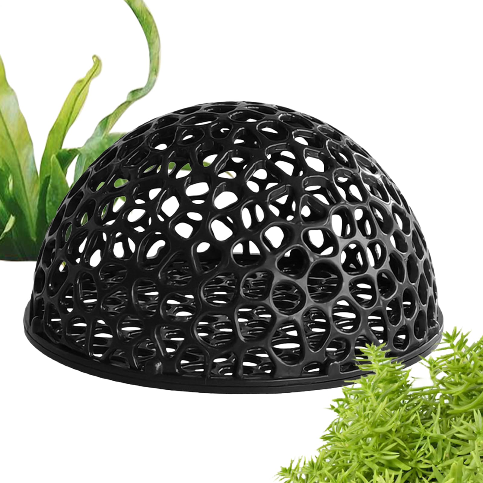 Grotta per acquario, grotta per pesci, 10 x 10 x 5 cm, rifugio per gamberetti, ideale per allevamento e riposo spot betta, tartaruga, acqua salata, acqua e acquari domestici