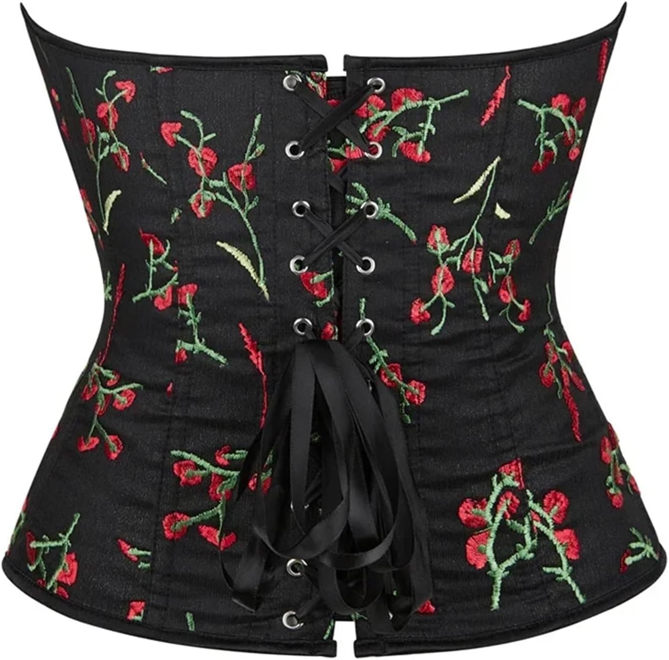 Fashionable women's printed tight corset