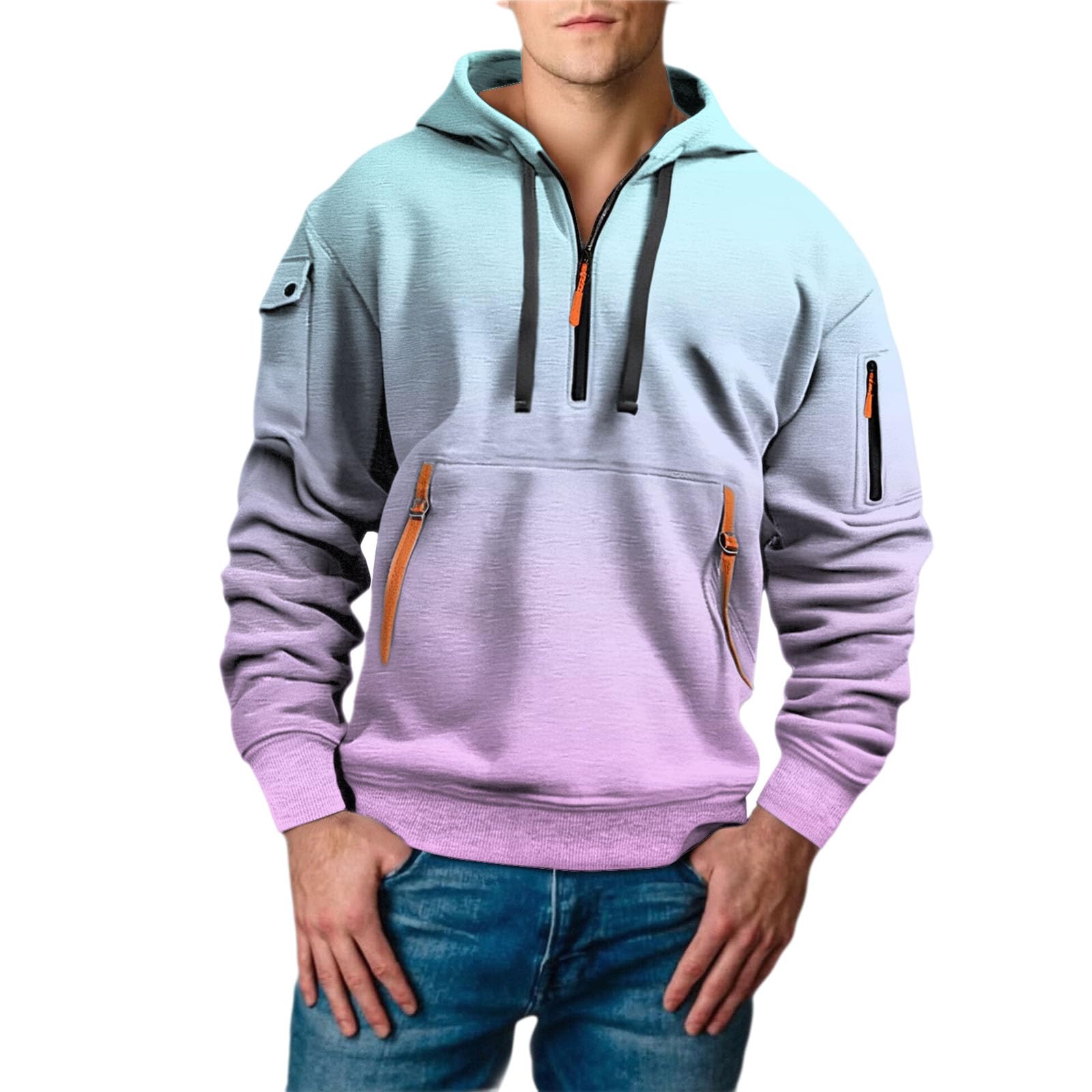 Ropa Anti UV Hombre Sudadera con Capucha Juvenil Y Moderna para Hombre, Ideal Otoño E Invierno, Camiseta Estampada En 3D Flores Dinámicas. Top Yoga Mujer (Pink, M) Jersey Manga Corta