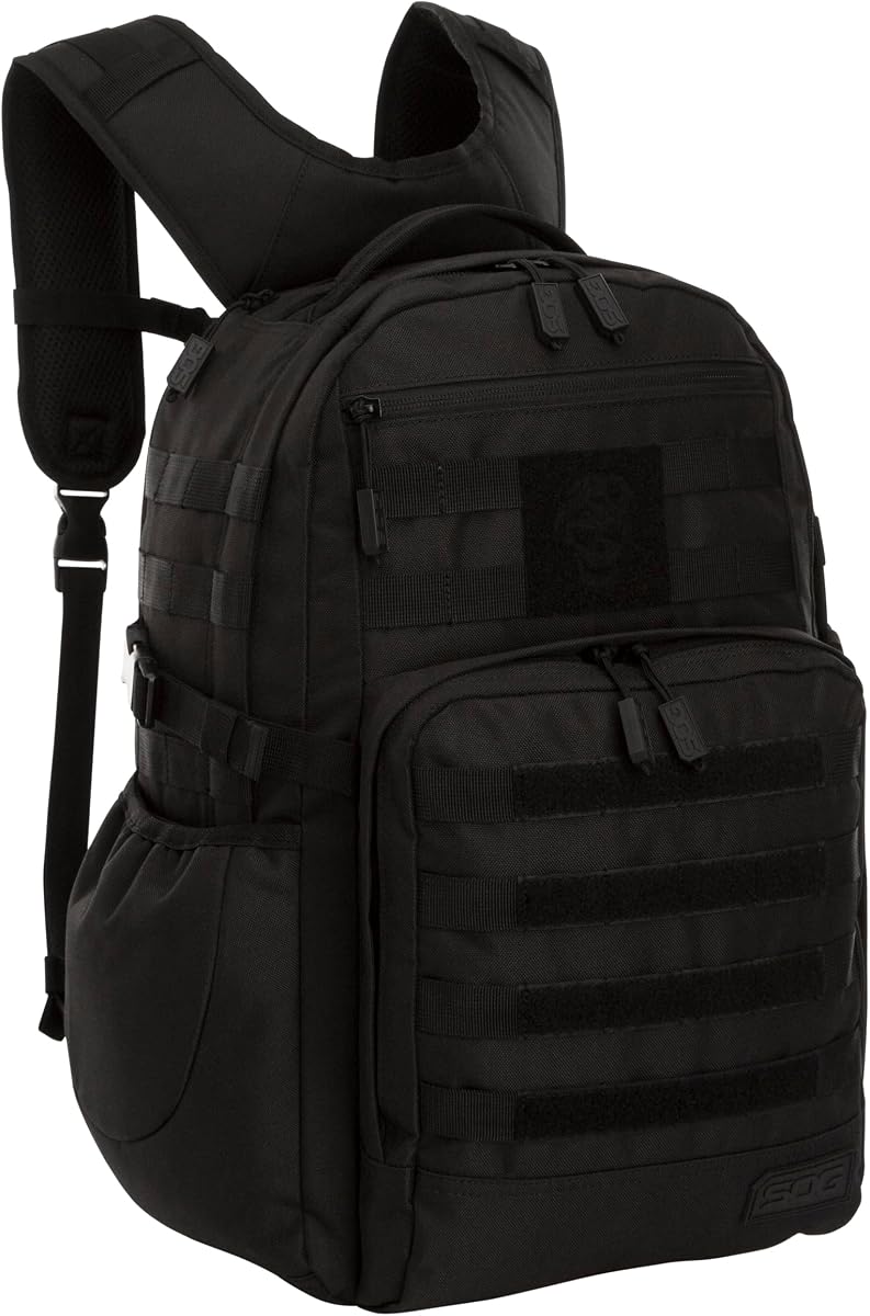 SOG Specialty Knives & Tools Mochila táctica Ninja, negra, ampliada 32 L