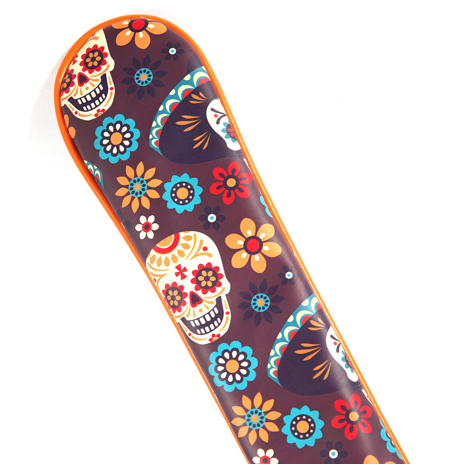 SHABIER PU Leather Waterproof Golf Alignment Stick Cover Club Protector Holds Sticks (Sugar Skull) - Image 4