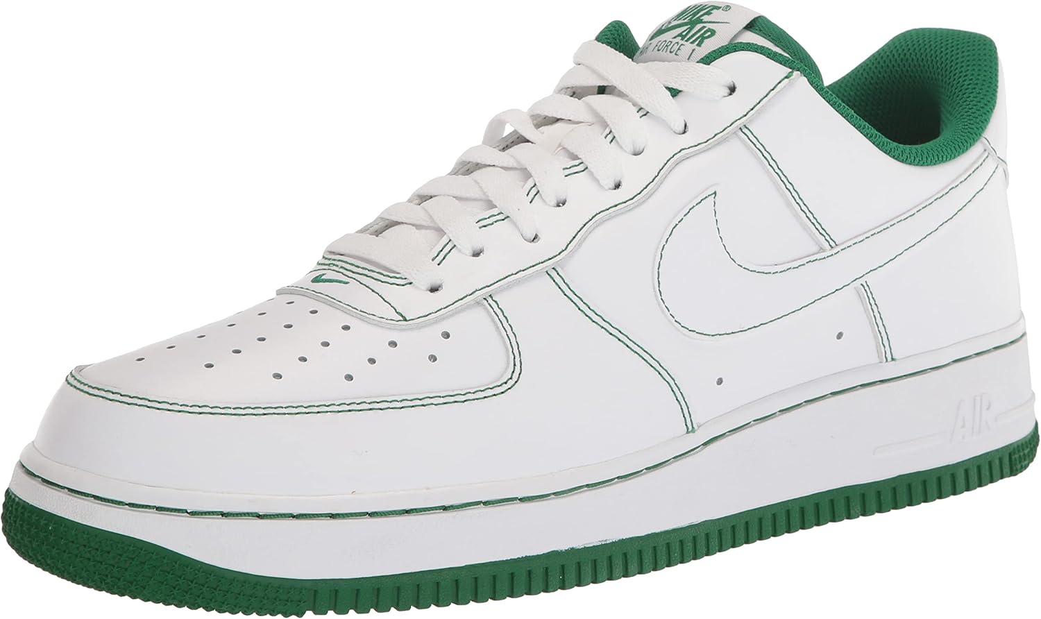 White Pine Green Nike AF1 Stitch