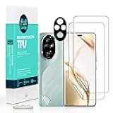 for Honor 200 Pro 5G Screen Protector,2-Pack,Hydrogel Film with Camera Lens Protector,Easy Installation Tool,Bubble-Free,Fingerprint Unlock Compatible,Anti-Shatter,Anti-Scratch